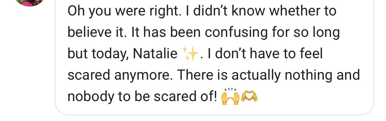 Message from a member of the society 6